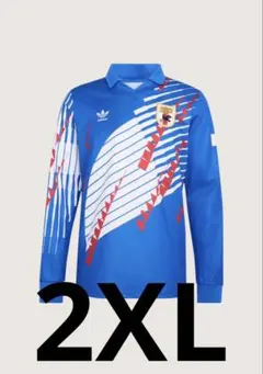 アディダス 3XL 1993 日本代表 ユニフォーム 復刻 ドーハ - メルカリ