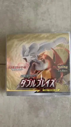 ポケモンカードゲーム ダブルブレイズ シュリンク付き未開封box - メルカリ