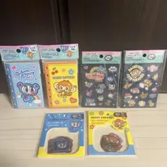 エンジェルブルー、デイジーラバーズ　　　ステッカー、シール帳　おまとめ6点セット