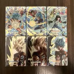 孫悟空 ベジータ 人造人間17号 SDVP-027 028 029 GPUR6枚