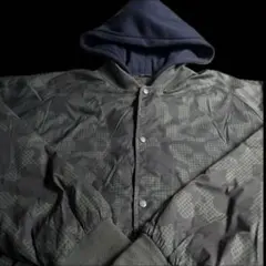 “Camo”old stussy 総柄 ボタンダウン ジャケット 紺タグ 00s