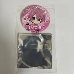 すとぷり　さとみくん　缶バッチ