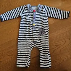bebe ストライプロンパース 95cm以下