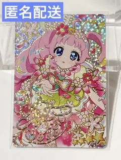 ひみつのアイプリ　フラワーバズリウムコスモスピンク　ひまり　サイン