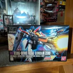 ガンプラ 新品未組立 HG ウイング ガンダム ゼロ プラモデル バンダイのサムネイル