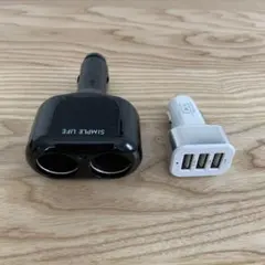 シガーソケット増設＋USBカーチャージャーのサムネイル