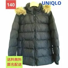 セール！【未使用品】中綿フード付きジャケット　UNIQLO（ユニクロ）　140