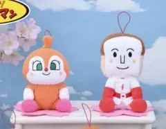 【２個セット】それいけ！アンパンマンころふわ桜ぬいぐるみVer.2