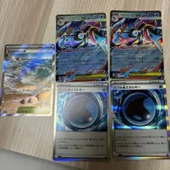 ポケモンカード メガゲッコウガex バブル水エネルギー なみのりビーチ