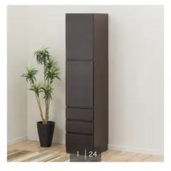 NVボックス22用 木製化粧枠＋フラワースタンド付き(タンネングリーン色