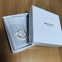 ◆AllenCOCO リング 9号 ゴールド 一粒ストーン 新品未使用