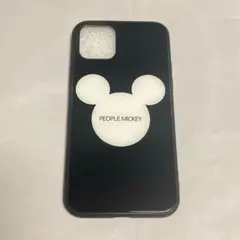 iPhone11Pro ケース ブラック ミッキー ディズニー