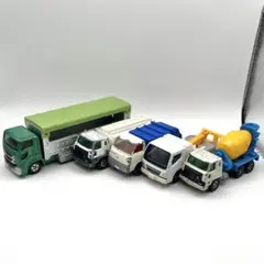 トミカ はたらくくるま トラック 5台セット 家畜運搬車 ロングトミカのサムネイル