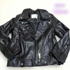 Zara Kids 黒ライダースジャケット