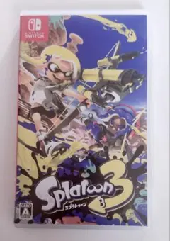 スプラトゥーン3 Nintendo Switch ソフト パッケージ付
