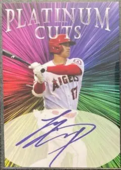 ☀️大谷翔平1000枚限定生産サイン入り PLATINUM CUTSエンゼルス⭐