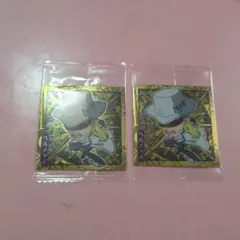 ONE PIECE ヘルメッポ シール ステッカー 2枚セット