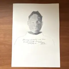 西脇一弘さん　人物画 アート作品 2025年