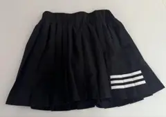 adidasプリーツスコート 黒 Lサイズ