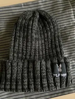 PLAYBOY プレイボーイ ニット帽　ニットキャップ
