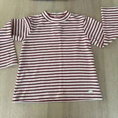 bebe ボーダー 120 長袖カットソー