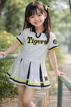 #Tigers 130cm8歳⭕️チアリーディングウェア