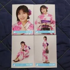 日向坂46 森本茉莉「2024年 浴衣」4種コンプ