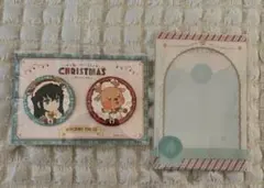 時透無一郎 鬼滅の刃 クリスマス2025 缶バッジセット ポストカード硬貨ケース