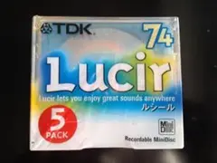 MD ミニディスク 74分 3枚 TDK製 @￥550×3枚 ターコイズブルー