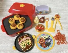 たこやきノリノリ♪パーティーしちゃお！おしゃべりホットプレート　アンパンマン