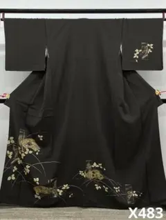 こむさでもーど 付け下げ 落款入 正絹 躾糸付き ガード加工済 X457 