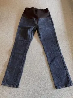 無印　マタニティ　デニムパンツ　Lサイズ