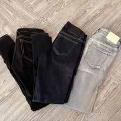 GYDA スキニーデニム 3本セット