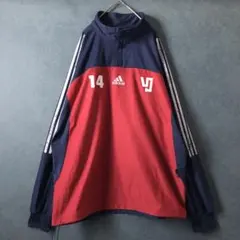 【★adidas×万国旗タグ】2XO ゆるダボ ハーフジップ トラックジャケット