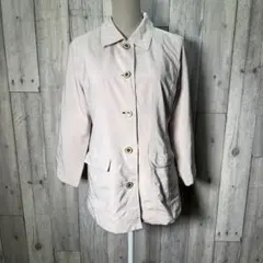 レナウン アデンダ ボタン付きジャケット 薄手コート