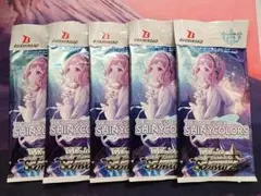 ヴァイスシュヴァルツ　シャイニーカラーズ　未開封パック　5個セット