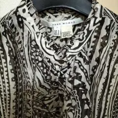 ZARA WOMAN ノースリーブブラウス Sサイズのサムネイル