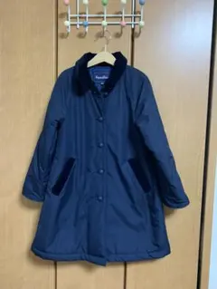 【最終値下げ】 familiar ネイビー コート