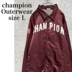 champion コーチジャケット ナイロン￼ ボルドー サイズL
