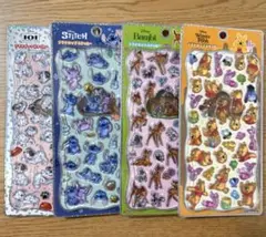 【国内正規品】プチドロップステッカー　ディズニー　4種セット