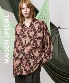 MAISON SPECIAL プライムオーバーレギュラーカラーシャツのサムネイル