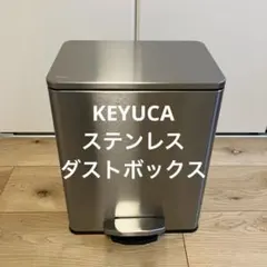 ケユカ ペダル式ゴミ箱 ステンレス製のサムネイル