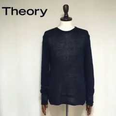美品◇Theory セオリー 定価2.5万 アイリッシュ リネン 長袖ニットのサムネイル
