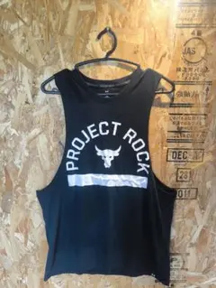 アンダーアーマー プロジェクトロック タンクトップ XL ブラック