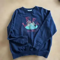 激レア LEFT ALONE レフトアローン スウェット XL 刺繍 グリーン