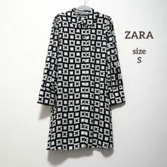 ZARA / 個性的 デザイン シャツワンピース