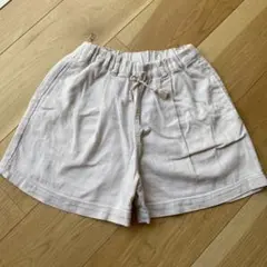 ハーフパンツ　ホワイト　150