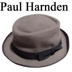 Paul harnden ポールハーデン ポークパイハット Paul Harnden ポールハーデン pork pie hat ポークパイハット ベージュ