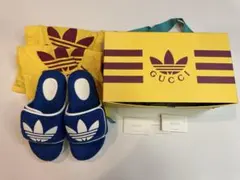 アディダス　グッチ　コラボ　サンダル　プラットフォームサンダル　GG ２7センチ