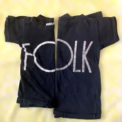 兄弟 Tシャツ2枚セット　 小さ目100 120 ブラック